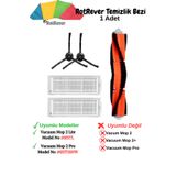RotRever Xiaomi Mi Robot Vacuum Mop 2 Pro Uyumlu Filtre,Fırça,RotRever Temizlik Bezi Seti-6 Parça