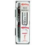 Rotring 0.5 mm Bordo Silgi + Uç Kalem Seti