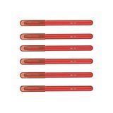 Rotring 0.7 mm Kırmızı 6 Adet Jel Mürekkepli Tükenmez Kalem