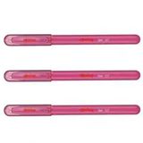 Rotring 0.7 mm Pembe 3'lü Jel Mürekkepli Tükenmez Kalem