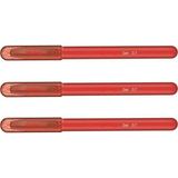 Rotring 2114438 Kırmızı 0.7 mm 3 Adet Jel Mürekkepli Kalem