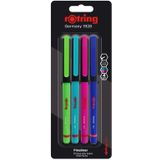Rotring 2166331 4'lü Keçe Uçlu Kalem
