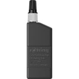 Rotring 23 ml Siyah Mürekkep Rapido Kalemine Uygun Kaliteli Çizim İçin