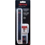 Rotring 4 Parça Sınav Seti - Sınav Kalemi, Silgi, Kalemtraş