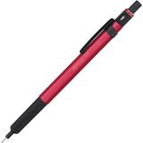Rotring 500 Kırmızı Versatil Kalem 0.5 mm Hafif Gövde ve Kaymaz Yüzey ile Ergonomik Tasarım