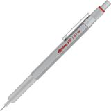 Rotring 600 Krom Versatil Kalem, 0.7mm, Gümüş - Renkli