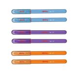 Rotring 6'lı (Mavi-Turuncu-Mor) Jel Mürekkepli Tükenmez Kalem