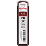 Rotring Hi Polymer 0.5 mm 2B Kurşun Kalem Ucu 3 Adet Sarf Malzemeleri İçin Güçlü Kalem Uçları