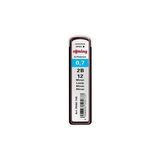 Rotring Hi-Polymer 0.7 mm 2B Kurşun Kalem Ucu 12 Parça Siyah Renkli Sarf Malzemeler