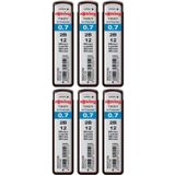 Rotring Hi-Polymer Kurşun Kalem Ucu(2B) 6 Lı paket 0,7