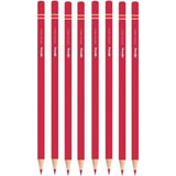 Rotring Kırmızı Kalem 12 Adet Kırmızı Kurşun Kalem Kırmızı Kopya Kalemi Başlık Kalemi Öğrenci Okul - Standart