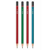 Rotring Kurşun Kalem 4 Lü 1 Paket Mercanlı Siyah Kurşun Kalem Hb Kurşun Kalem Okul Büro Ofis