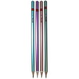 Rotring Kurşun Kalem HB Metalik Renk, 4 Adet Set