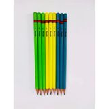 Rotring Kurşun Kalem Hb Neon Yeşil-Sarı-Mavi 9 Adet Çok Renkli Tek Ebat