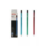 Rotring Mercanlı Kurşun Kalem 1'er Adet Yeşil, Mavi, Kırmızı 2090065