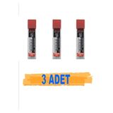 Rotring Min Super Polymer 2B 0.7 MM Kalem Ucu, 24'lü, 3 Adet