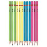 Rotring Neon Kurşun Kalem 12 Li 1 Paket Renkli Kurşun Kalem Mavi Yeşil Sarı Pembe Hb Kurşun Kalem