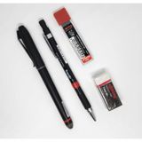 Rotring Ofis Seti Visumax 0.7 Uclu Kalem + Roller Siyah Uc + Silgi Seti