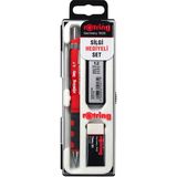 Rotrıng Okul Seti Tıkky 0.7 Kırmızı + Silgi + Min