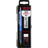 rotring okul seti tikky rd versatil kalem 0.7+min silgi hediyeli menekşe mavi - 1 - Karışık-Çok Renkli - Yok