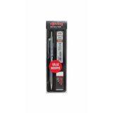 Rotring Okul Seti Tikky Retro 0.5+Min Silgi Hediyeli Antrasit Gri