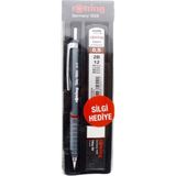 rotring okul seti versatil kalem tikky retro 0.5+min silgi hediyeli gri - 1 - Karışık-Çok Renkli - Yok