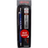rotring okul seti versatil kalem tikky retro 0.5+min silgi hediyeli mavi - 1 - Karışık-Çok Renkli - Yok