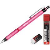 rotring okul seti visuclick versatil kalem /min silgi 0.7 mm opak pembe ro-vk07 - 1 - Karışık-Çok Renkli - Yok