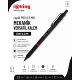 Rotring Rapid Pro 0.5.MM Mekanik Versatil Kalem Siyah 1904258