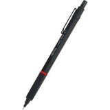 Rotring Rapıd Pro 0.5 mm Siyah Mekanik Kurşun Kalem Metal Gövde ile Profesyonel Çizim İçin