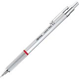 Rotring Rapid Pro 0.5 mm Versatil Krom 1904255 Mekanik Kurşun Kalem Gri Ergonomik Tasarım ile Konforlu Kullanım - 0,5 mm