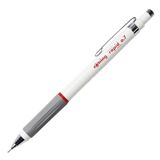 Rotring Rapid Versatil, Gizli Uçlu Kalem 0.7 mm, Beyaz | Günlük rahat yazı ve eskiz için kauçuk saplı hızlı kalem ve güvenilir tıklama hareketi