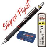 Rotring Tikky 0.35 Versatil + 0.35 Uç + Faber Sınav Silgisi