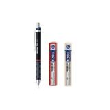Rotring Tikky 0.7 mm Mavi Uçlu Kalem + 0.7 mm 120'li Faber-Castell Kalem Ucu