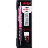 Rotring Tikky 0.7 Neon Pembe Versatil Uçlu Kalem Okul Seti