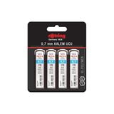 Rotring Tikky 0,7 mm Versatil Kalem Ucu, 2B, 4'lü Set
