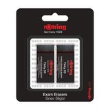 Rotring Tikky 30 Sınav Silgisi 2'li Paket Siyah