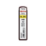 Rotring Tikky Hi-Polymer Mekanik Kurşun Kalem Ucu, 0,35MM, Hb - 1