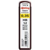 Rotring Tikky Hi-Polymer Mekanik Kurşun Kalem Ucu, 0,35MM, Hb - 41 Delft Blue