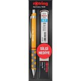 Rotring Tikky Mekanik Kurşun Kalem Okul Seti, 0.7 mm, Mango Turuncu