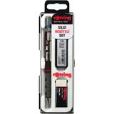Rotring Tıkky Min Silgi 3'Lü Okul Seti- 0.7 Bordo Ro-Kk07-07