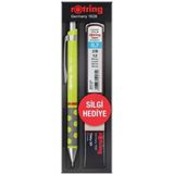 Rotring Tikky Okul Seti 0.7 Mm Limon Yeşili Versatil Kalem + Silgi + Uç
