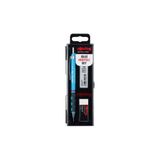 Rotring Tikky Okul Seti Versatil Kalem + Min + Silgi 3 Lü Set 0.7 Açık Mavi Ro-Kk07-07-Amavı