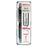 Rotring Tikky Okul Seti Versatil Kalem + Min + Silgi 3 Lü Set 0.7 Bordo Ro-Kk07-07