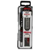 Rotring Tikky RD 0.7 mm Kahverengi Versatil Kalem + Silgi + 0.7 mm Kalem Ucu Okul Seti