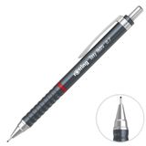 Rotring Tikky Retro 0.7 mm Metalik Gri Ergonomik Versatil Kalem
