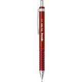 Rotring | Tikky Retro Versatil Kalem, 0.5 mm Uç, Metalik Kırmızı, Ergonomik Tutuş