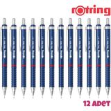 Rotring Tikky Retro Versatil Kalem0.7mm Mavi 12 Li