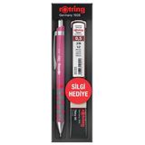 Rotring Tikky Versatil Kalem Min Silgi 3 Lü Set 0,5 Mm Ahududu - Orjinal