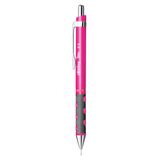 Rotring Tikky Versatil, Uçlu Kalem 0.5 mm, Neon Pembe | Eskiz ve gölgeleme için kırılmaya dayanıklı kurşun ve kapaklı silgi ile rahat üçgen Tikky kalem
